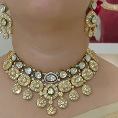 Varsha moissanite neckline set