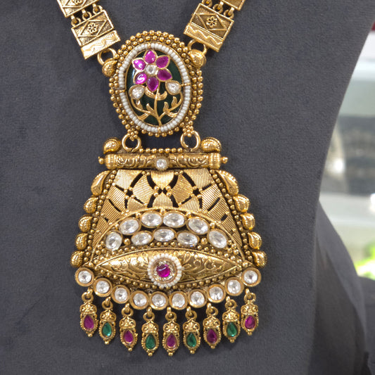 Rambha heritage necklace set