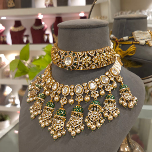 Indraya bridal necklace set