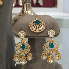 Hushan Polki necklace set