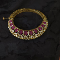 Shaguna moissanite polki bracelet