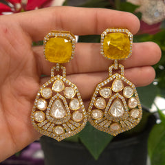 Mahima Polki earings