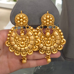 Basant Antique gold necklace set