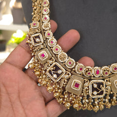 Bhargavi antique haar / haram