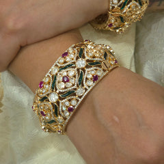 Keerthi polki bangles