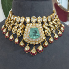 Gulnaaz polki choker set