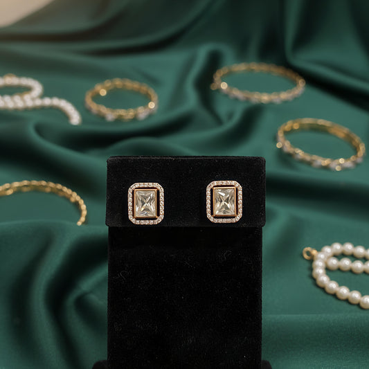 Ahana Moissanite studs