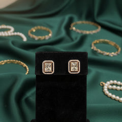 Ahana Moissanite studs