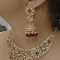 Ibaadat moissanite necklace set