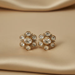 Cherry moissanite studs