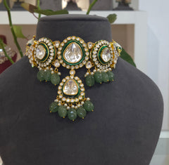 Ridhi kundan polki set