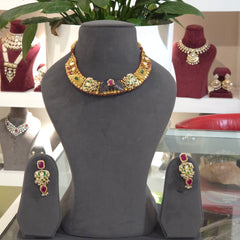Diwan nizaam moissanite polki set