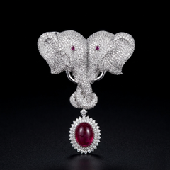 Rama ad brooch
