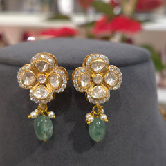 Raasa handsetted moissanite polki set
