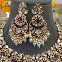 Vaani polki neckline set