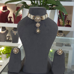Mridhu moissanite choker set