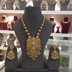 Raghvi antique golden set