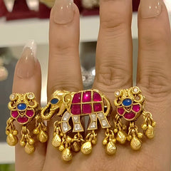 Indra golden ring