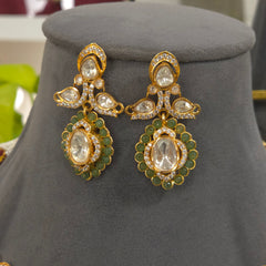 Malisha moissanite polki set