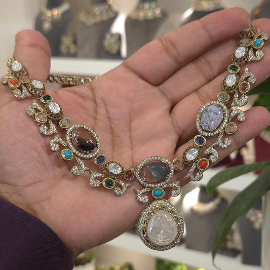 Rahat designer necklace set
