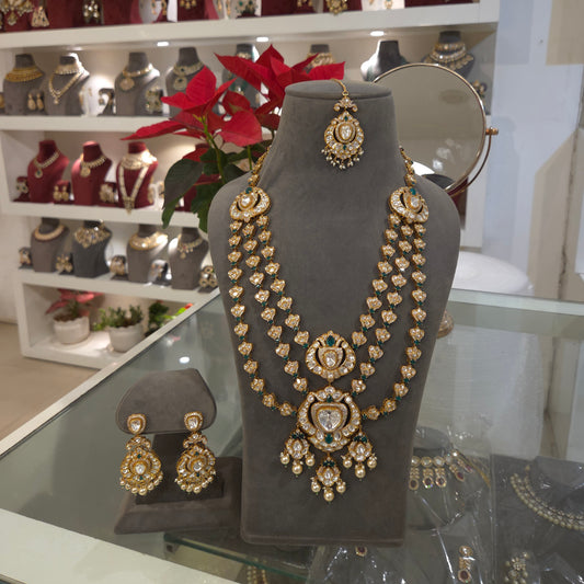 Palvi Polki Long set