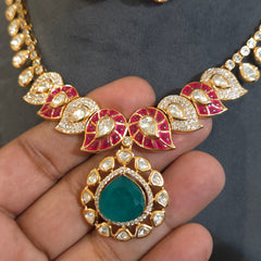 Janvi polki set