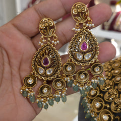 Ragalia antique gold polished set