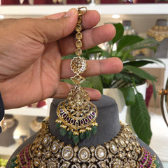 Ruhani polki bridal set