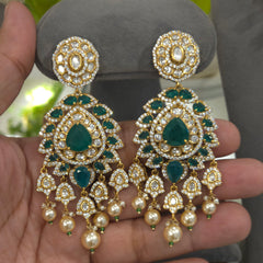 Smitha polki necklace set