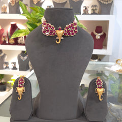 Eravat moissanite polki set