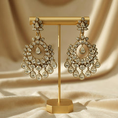 Beera moissanite earrings