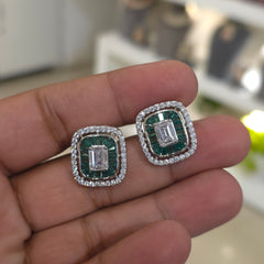 Claire cz coloured studs