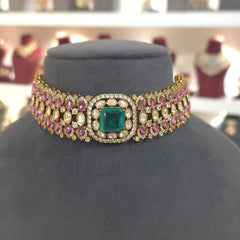 Niti moissanite polki set