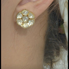 Metri moissanite studs