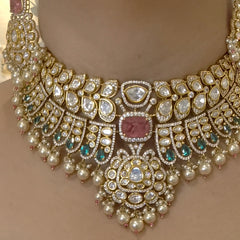 Mumtaaz bridal polki set