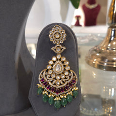Ruhani polki bridal set