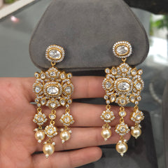 Vaishnav polki necklace set