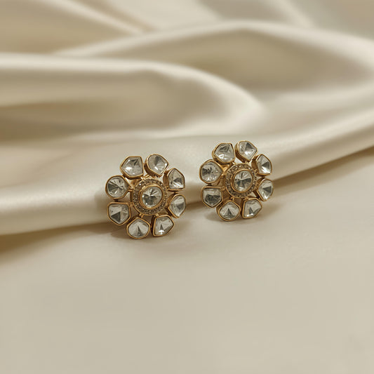 Bavleen moissanite studs