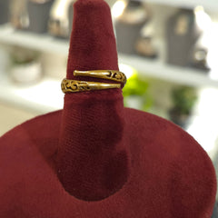 Shubh moissanite polki ring