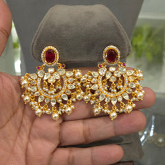 Renee moissanite polki choker set