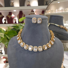 Vidhya moissanite set