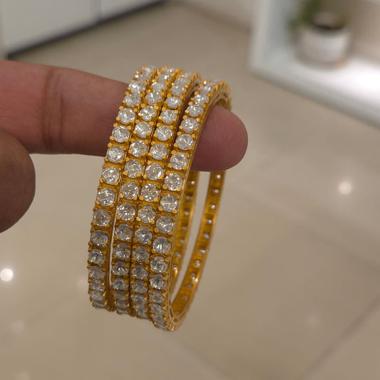 Naina moissanite bangles
