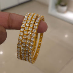 Naina moissanite bangles