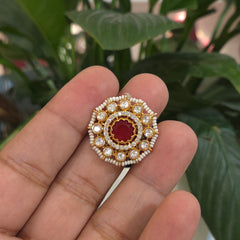 Mini polki rings