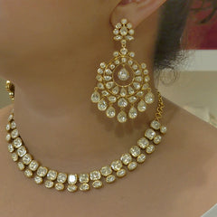 Vaitarni moissanite polki set