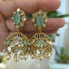 Kostuki polki jhumka