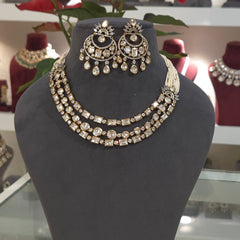 Kajal polki necklace set