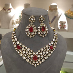 Meher uncut polki set