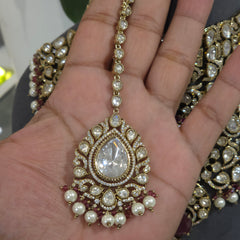 Ruksar bridal victorian polki