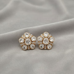 Bella moissanite studs